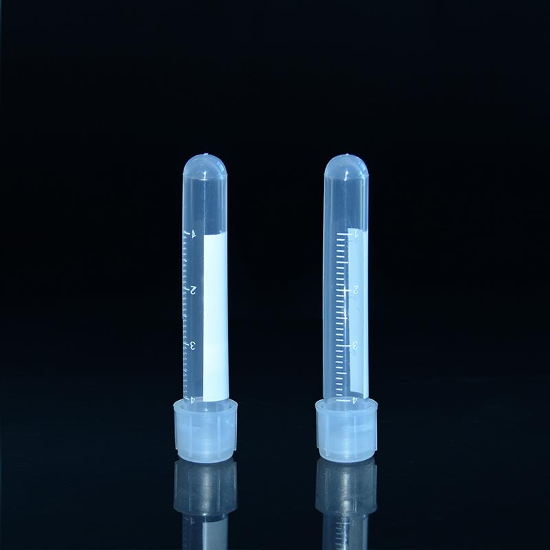 Round Bottom 4ml PP Tubes with Screw Cap